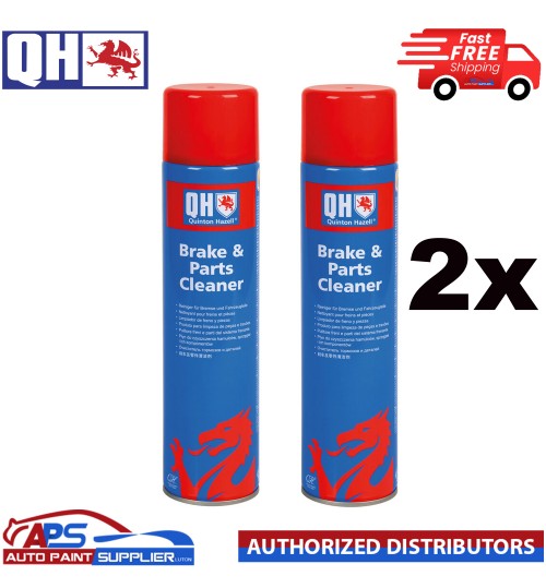 2x Genuine QH Brake Clutch & Parts Cleaner Dirt Grease & Dust Remover - 600ml